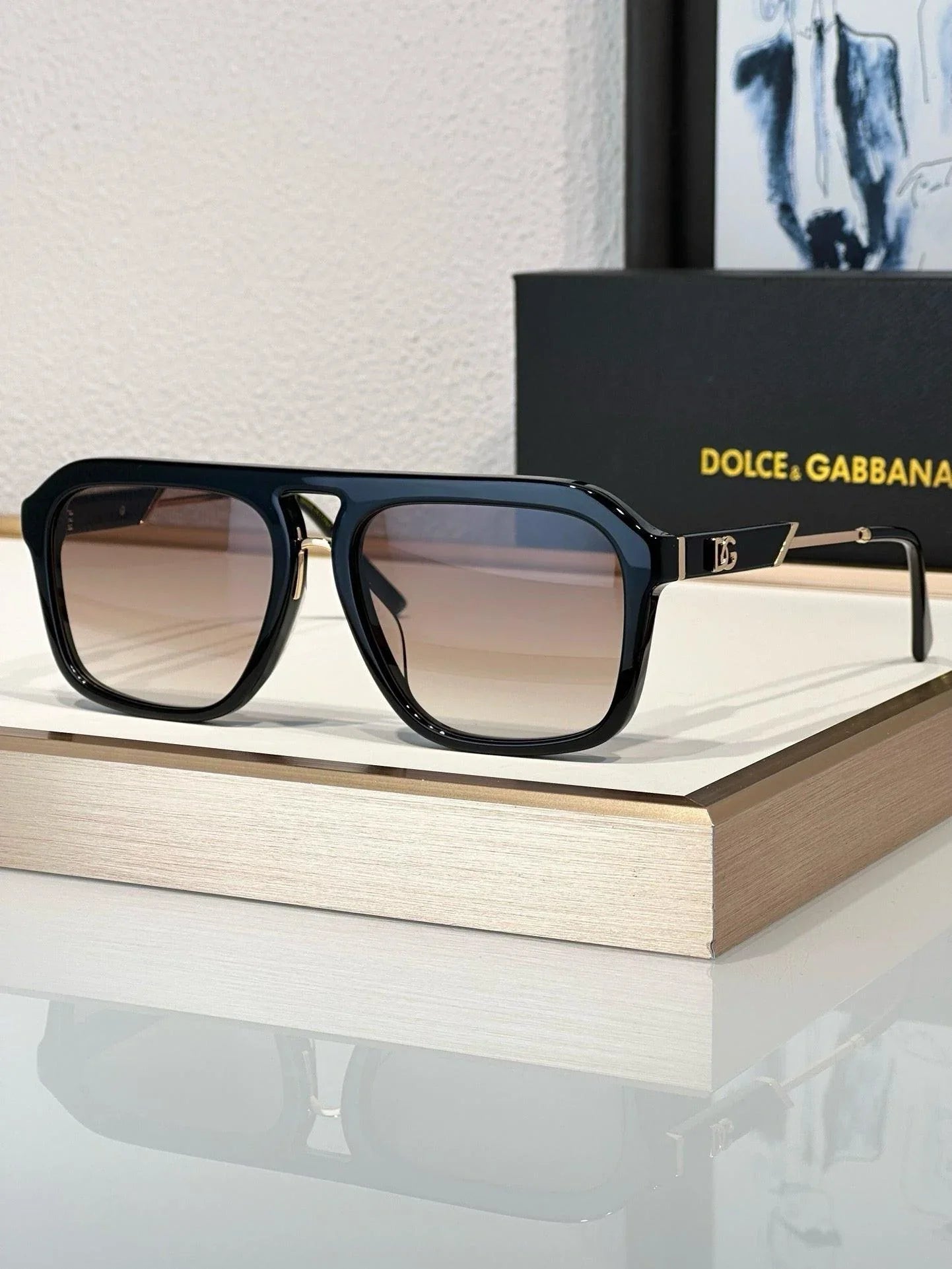 Dolce & Gabbana DG 8896 61mm Polarized Square Men&