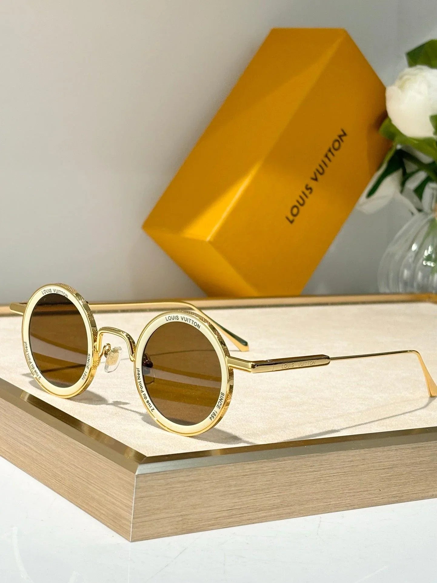 Louis Vuitton Z2223U New LV Super Vision Metal Round Sunglasses ✨
