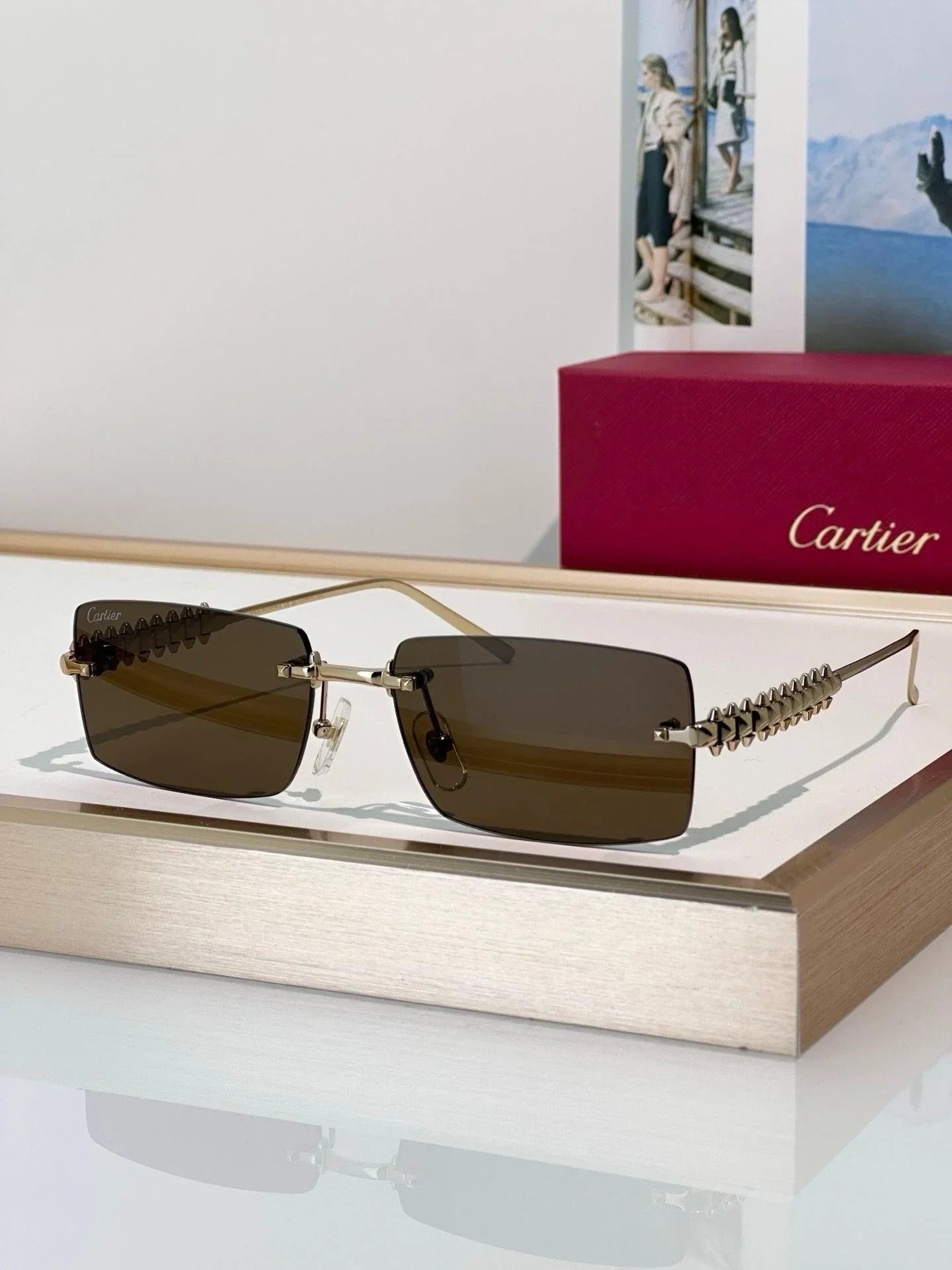 Cartier Exception Motif CT0604S 004 Sunglasses 🐆