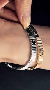 Cartier 18K Gold Plated LOVE Flexible Bracelet yellow-rose-silver ✨