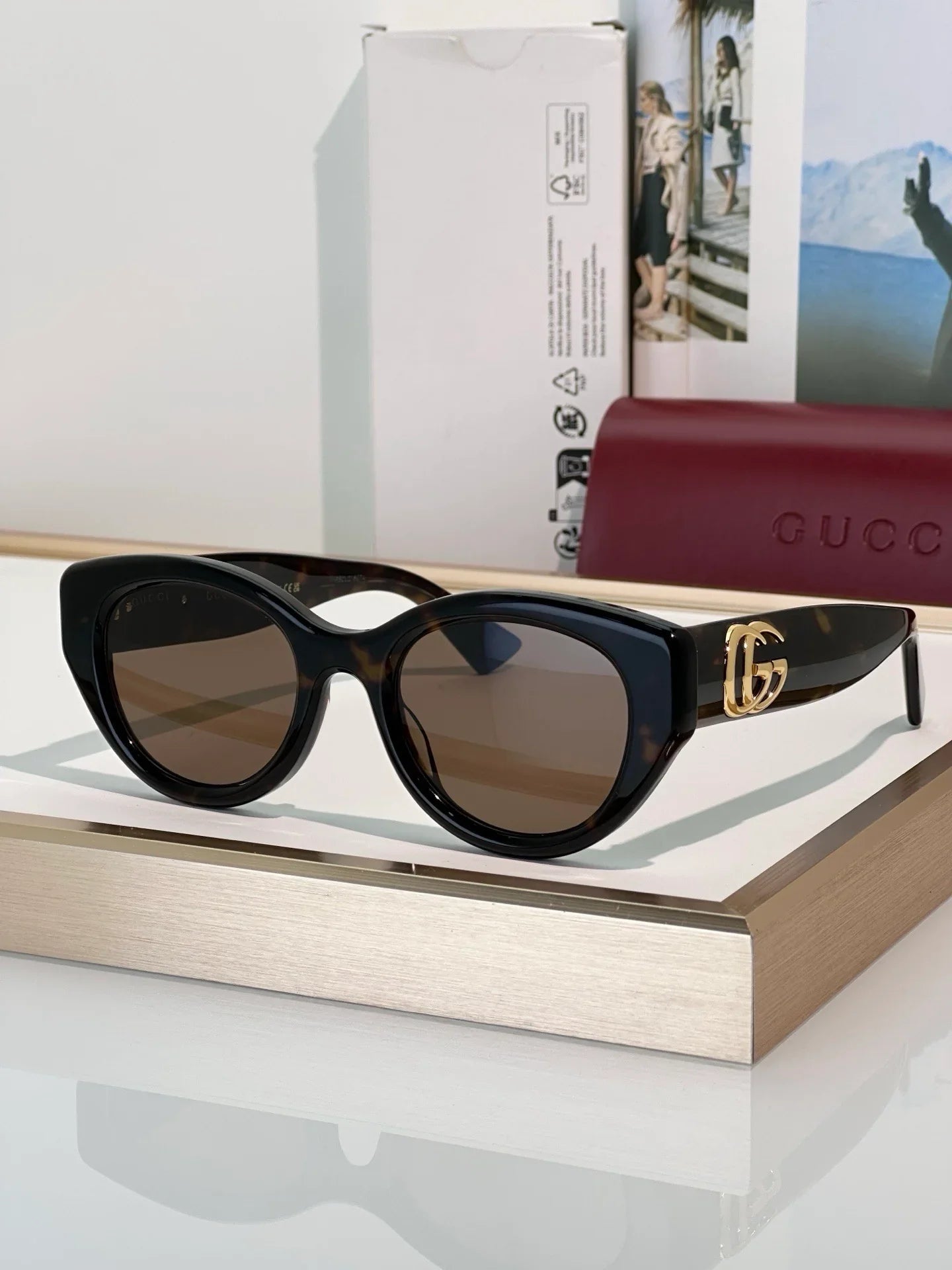 Gucci GG1976SK 001 Sunglasses ✨