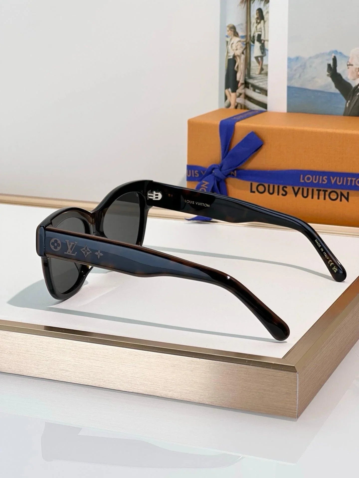 Louis Vuitton Z2645U New LV Line Square Sunglasses ✨