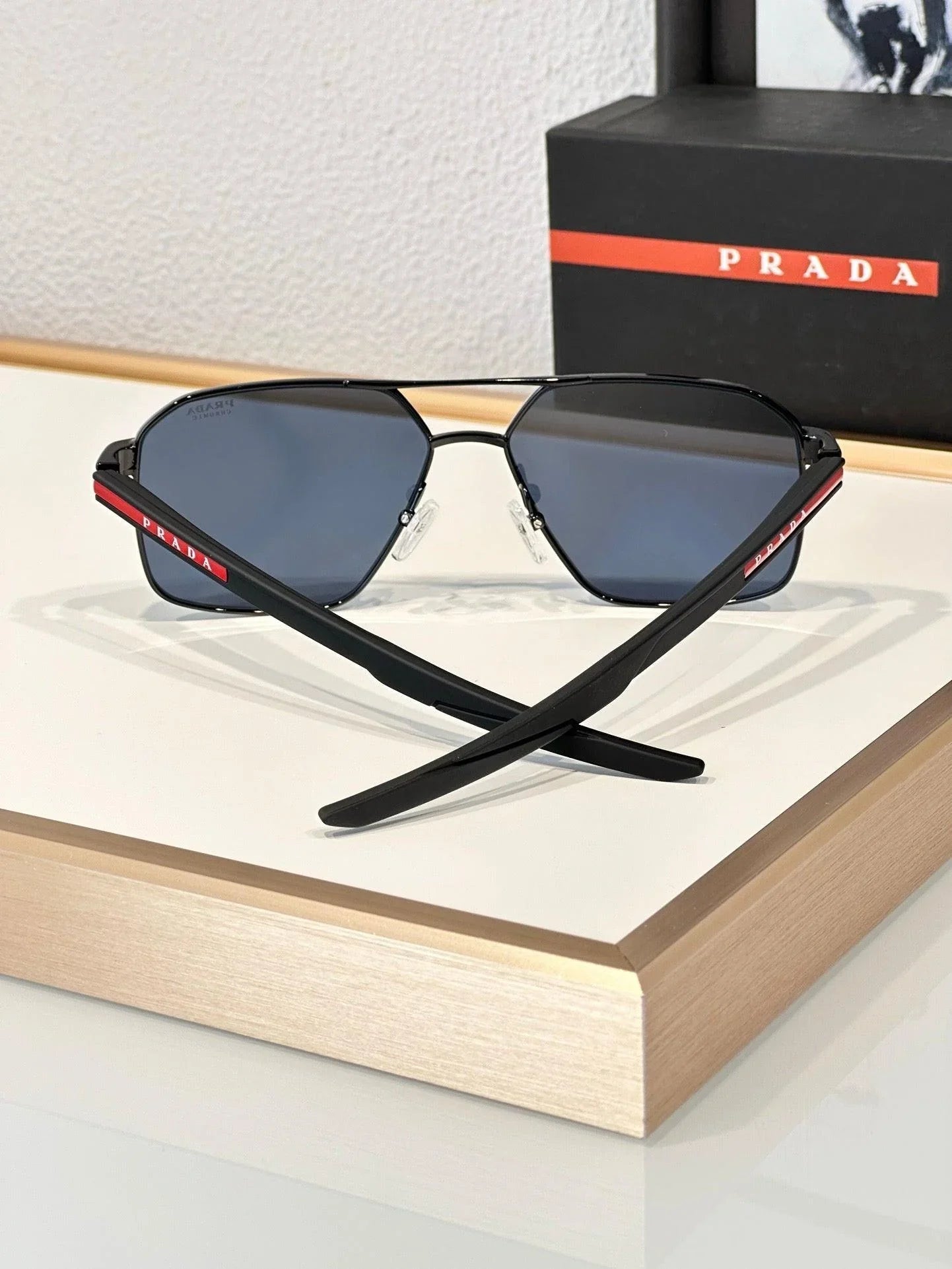 PRADA LINEA ROSSA SPS 55W Mens Sunglasses 🟥