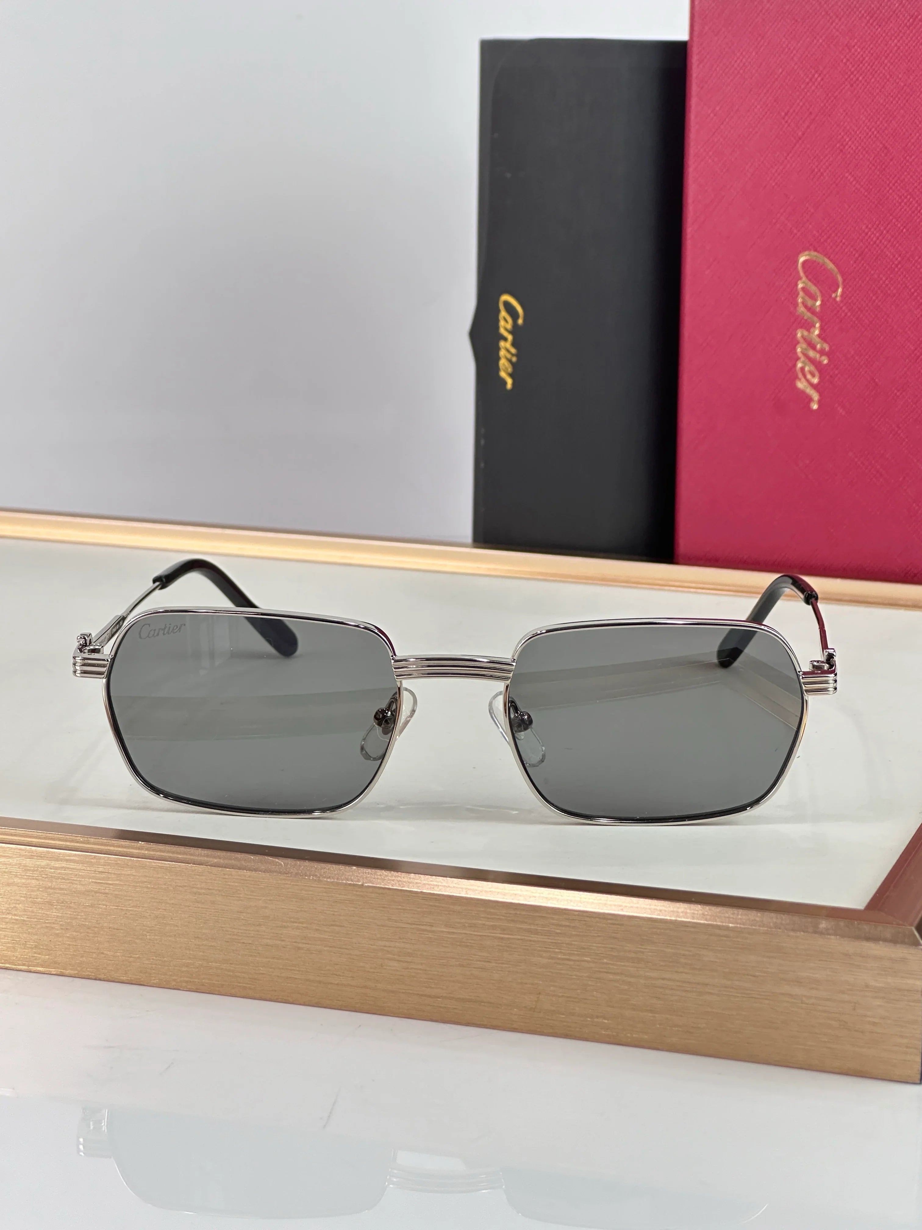 Cartier PREMIÈRE DE CARTIER CT0463S 002 Unisex Sunglasses 🐆