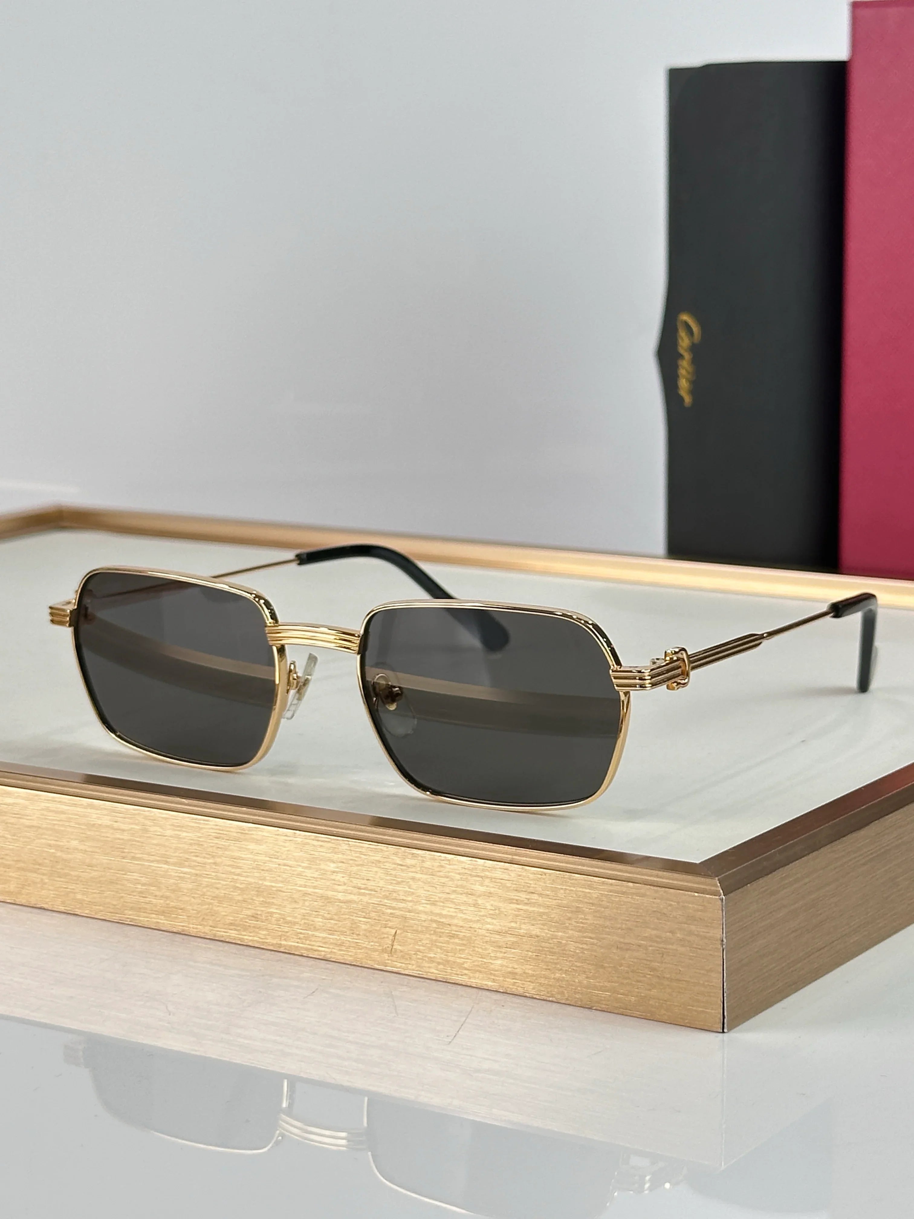 Cartier PREMIÈRE DE CARTIER CT0463S 002 Unisex Sunglasses 🐆
