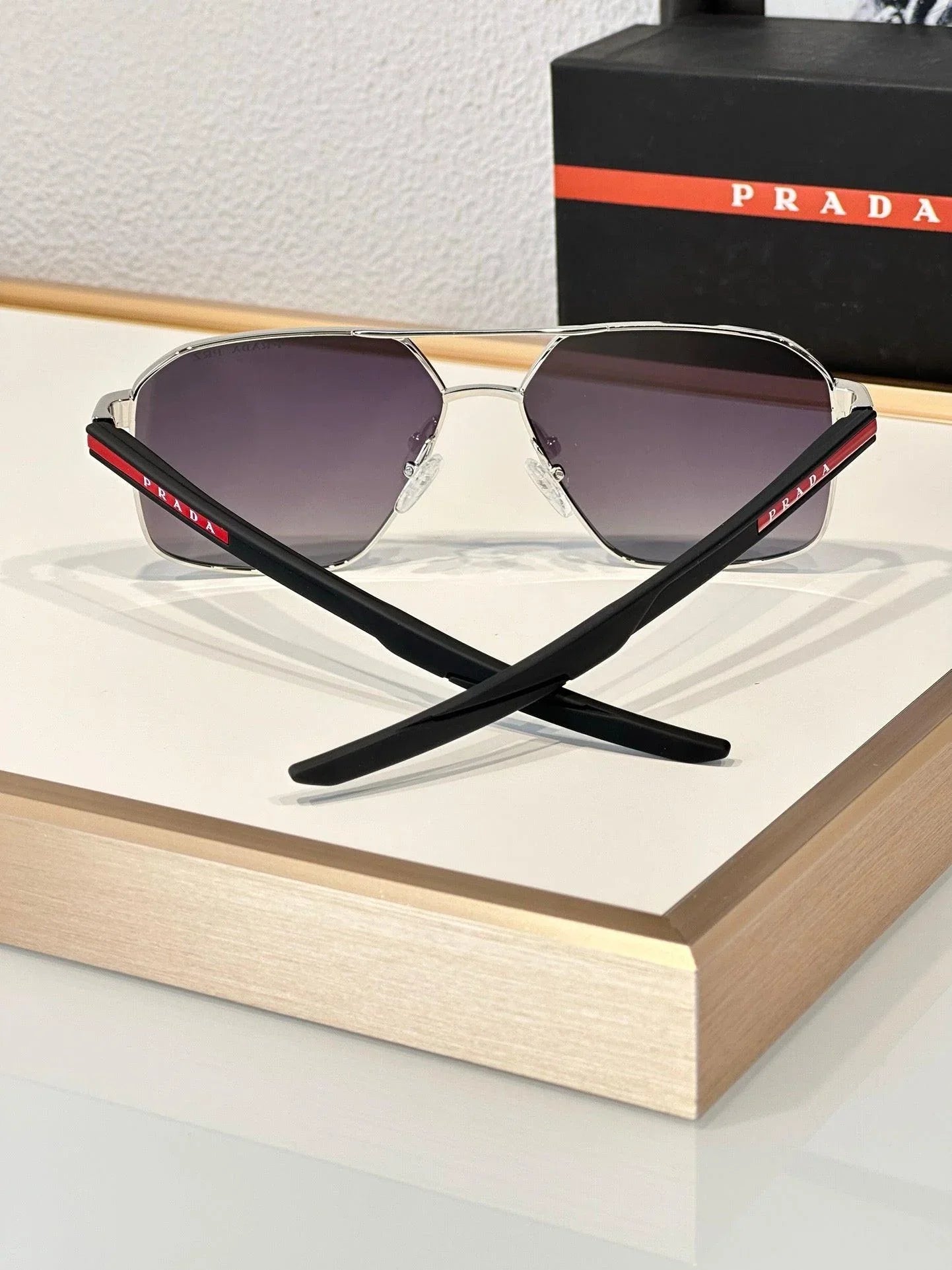 PRADA LINEA ROSSA SPS 55W Mens Sunglasses 🟥