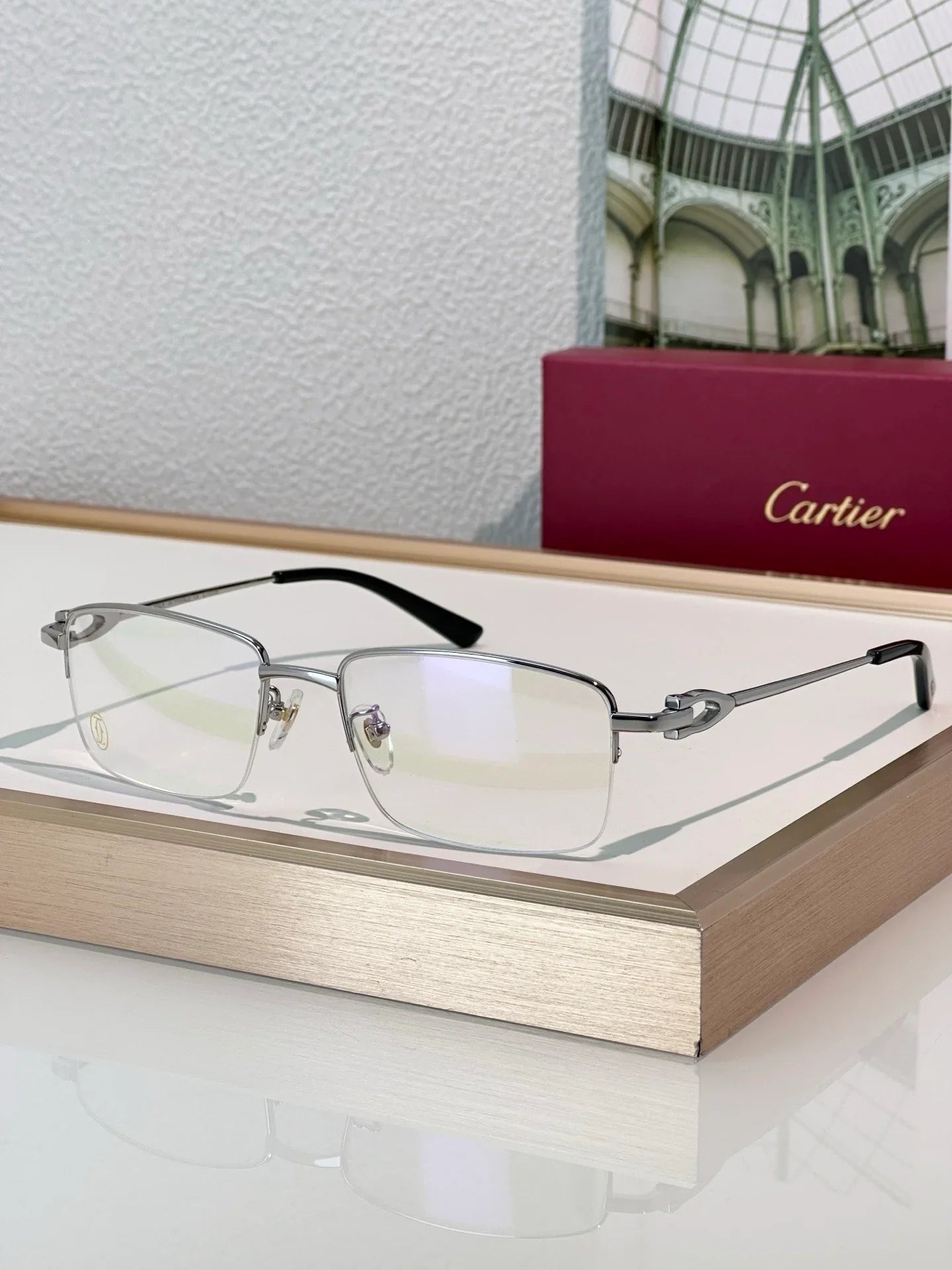Cartier EYEGLASSES - CT0319O 001 55 🐆
