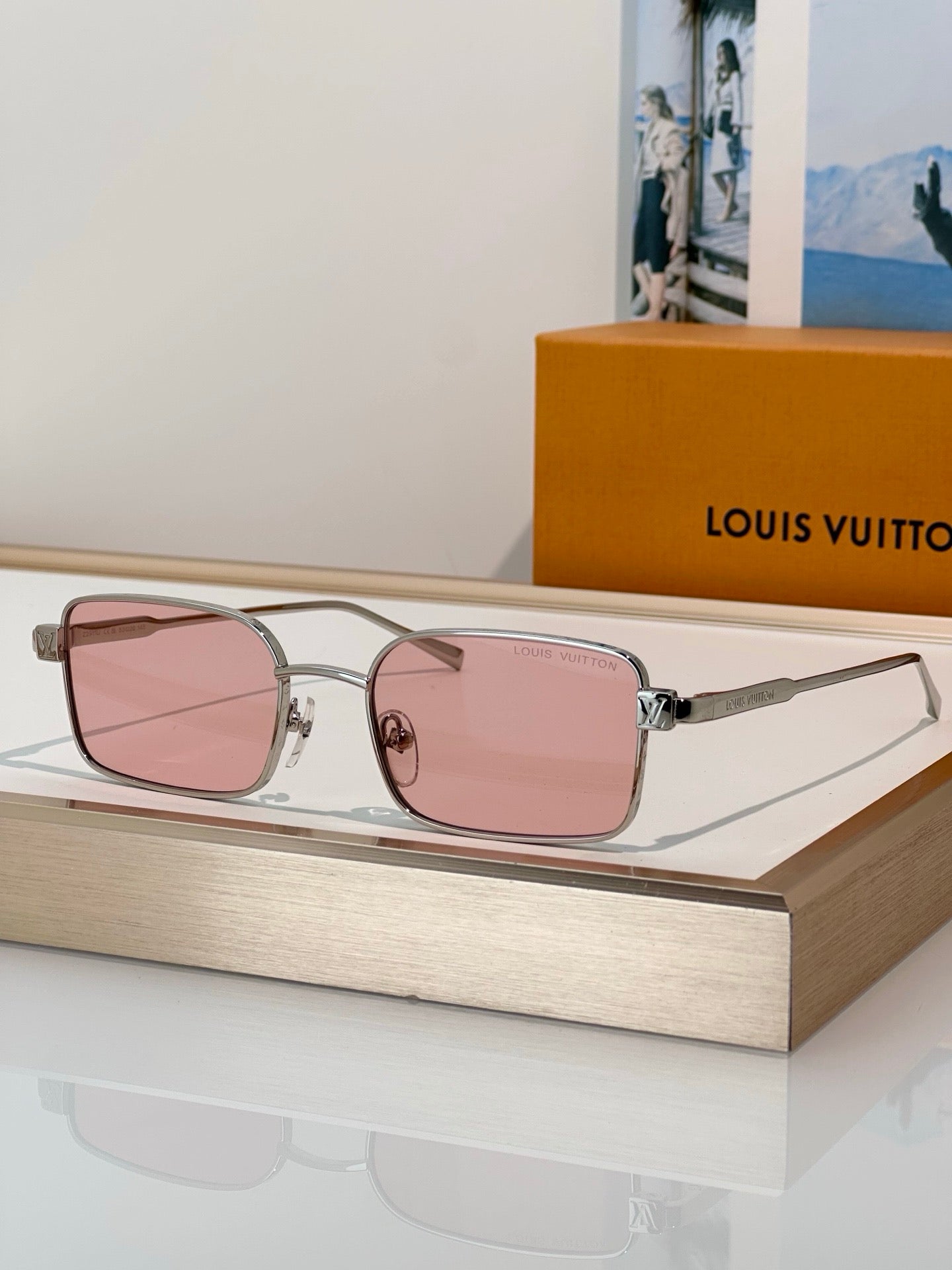 Louis Vuitton Z2911U LV Pure Low Square Sunglasses ✨