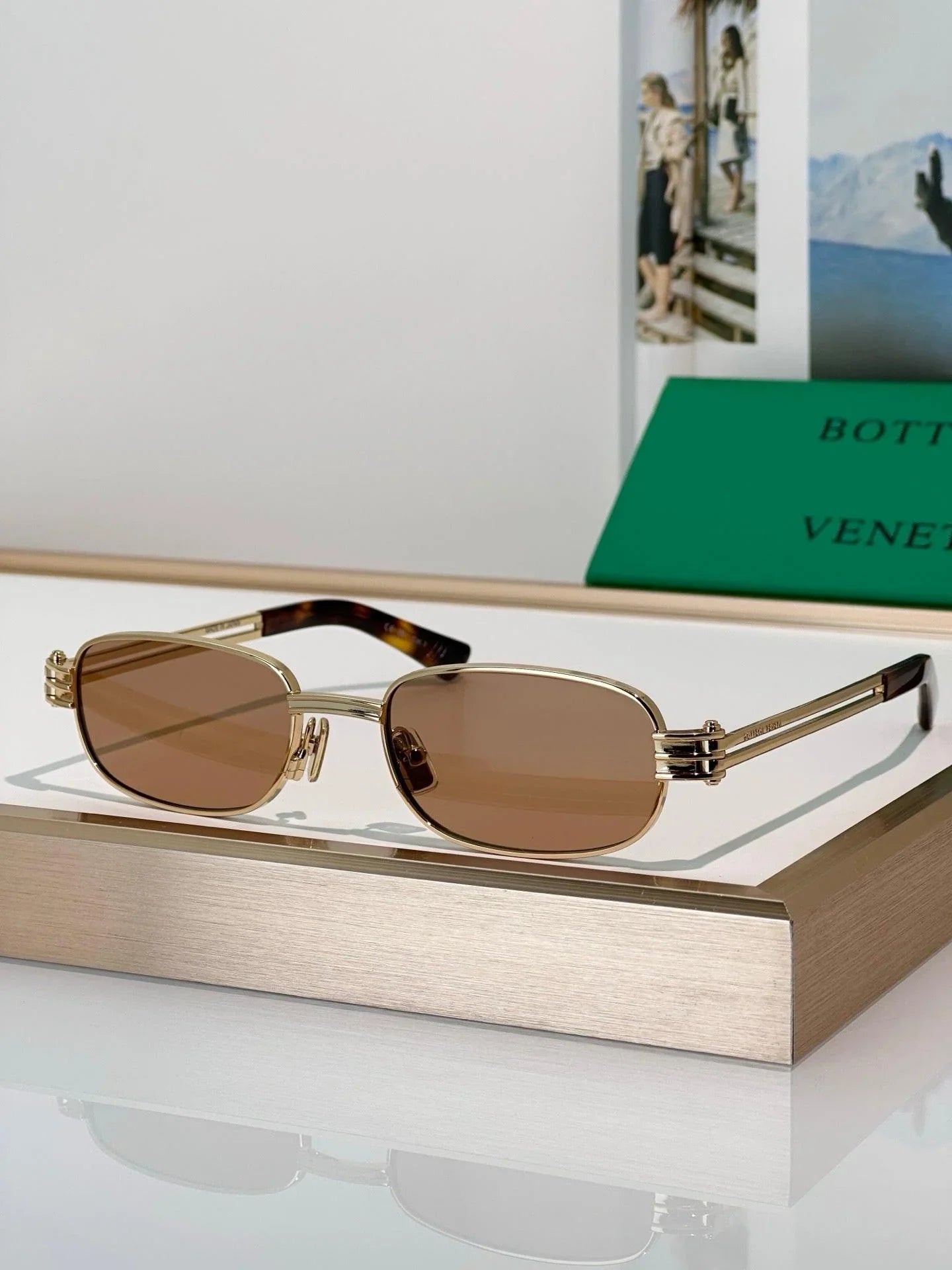 BOTTEGA VENETA BV 1381 Unisex Sunglasses💚