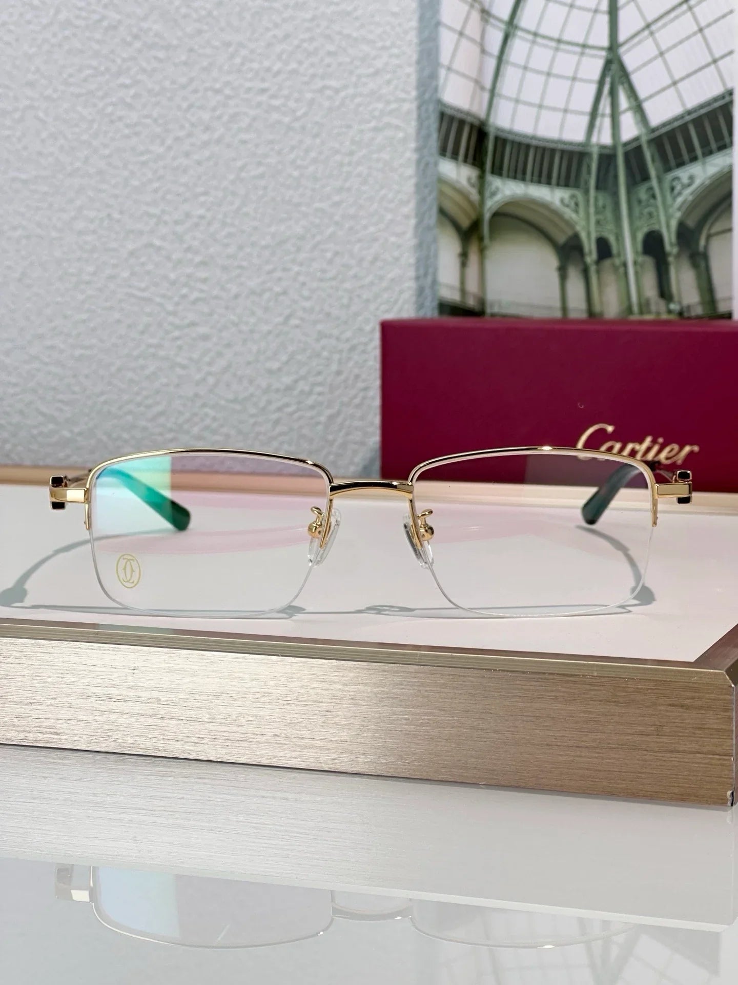 Cartier EYEGLASSES - CT0319O 001 55 🐆