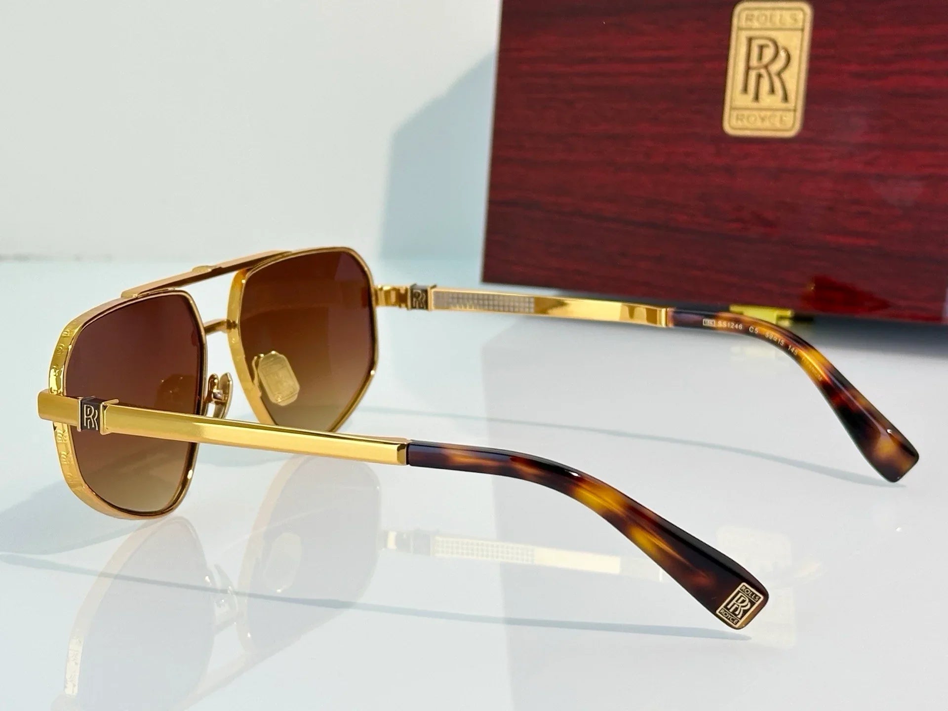 Rolls Royce SS1246 18K plated Rose-Silver-Gold Eyewear 👑