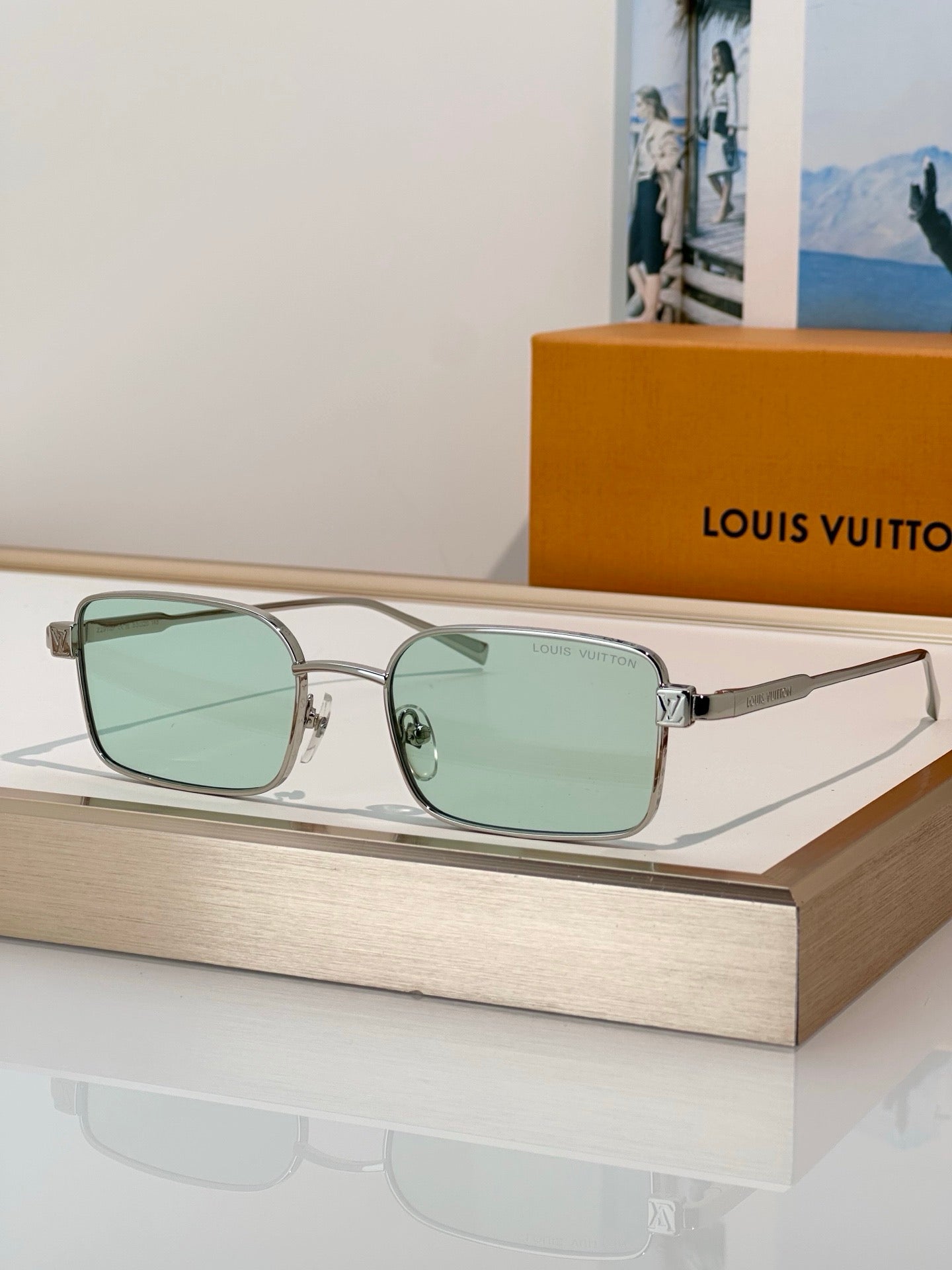 Louis Vuitton Z2911U LV Pure Low Square Sunglasses ✨