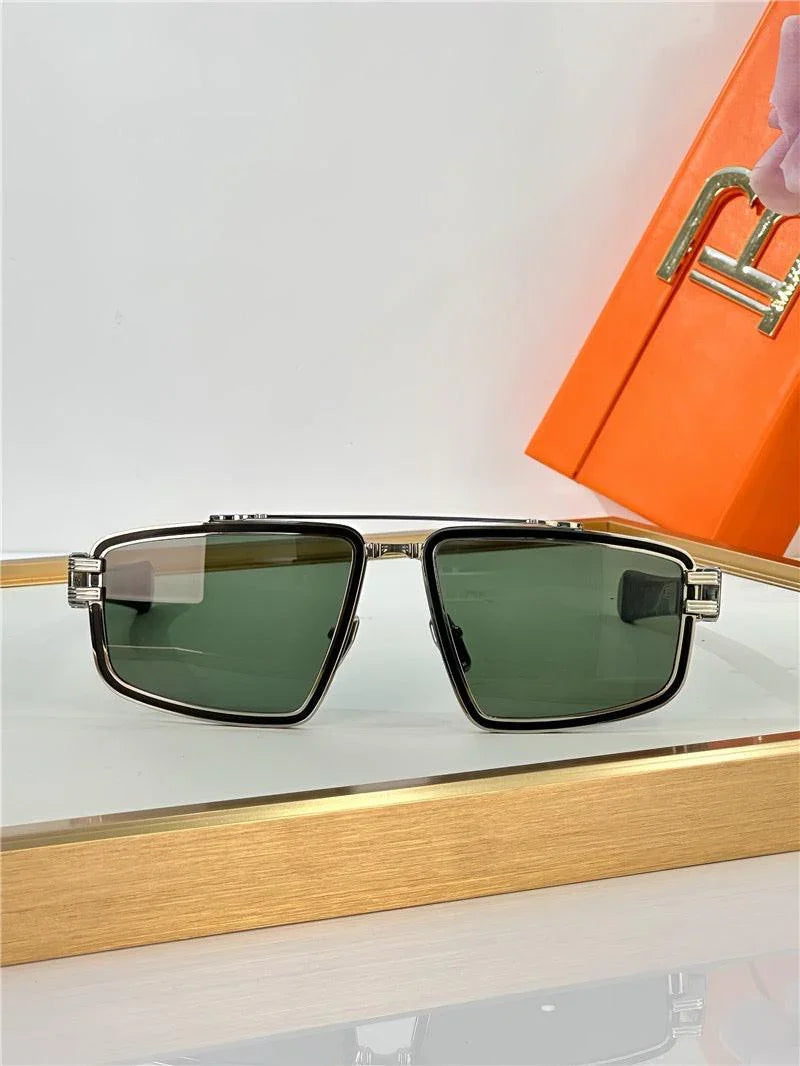 BALMAIN TITAN Sunglasses BPS-139A-59 Unisex Sunglasses✨