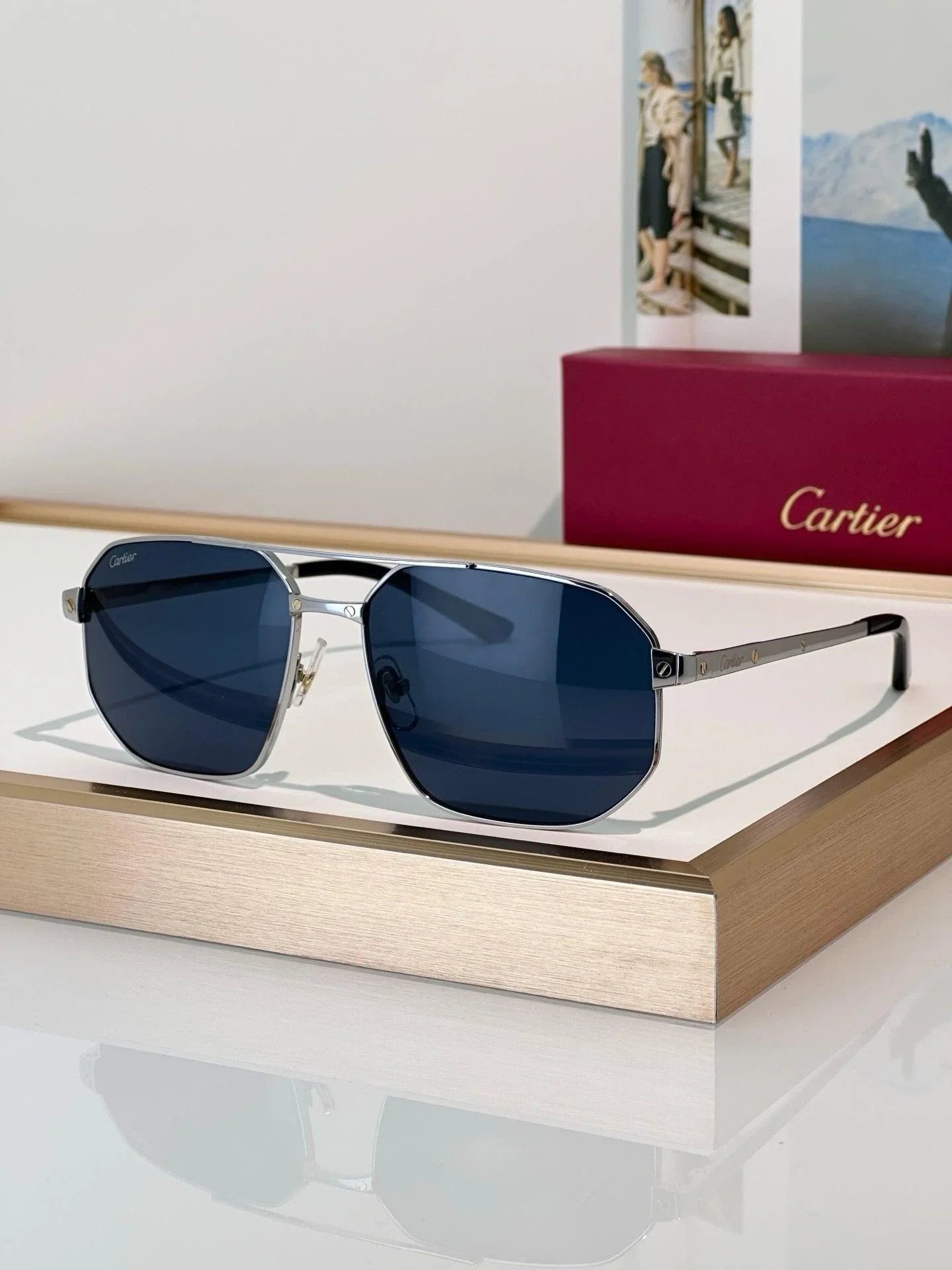Cartier PREMIÈRE DE CARTIER CT0462S Sunglasses Polarised 🐆