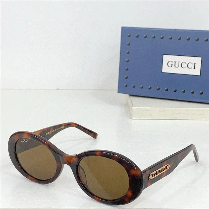 Gucci Oval Round Frame GG1587S Women&