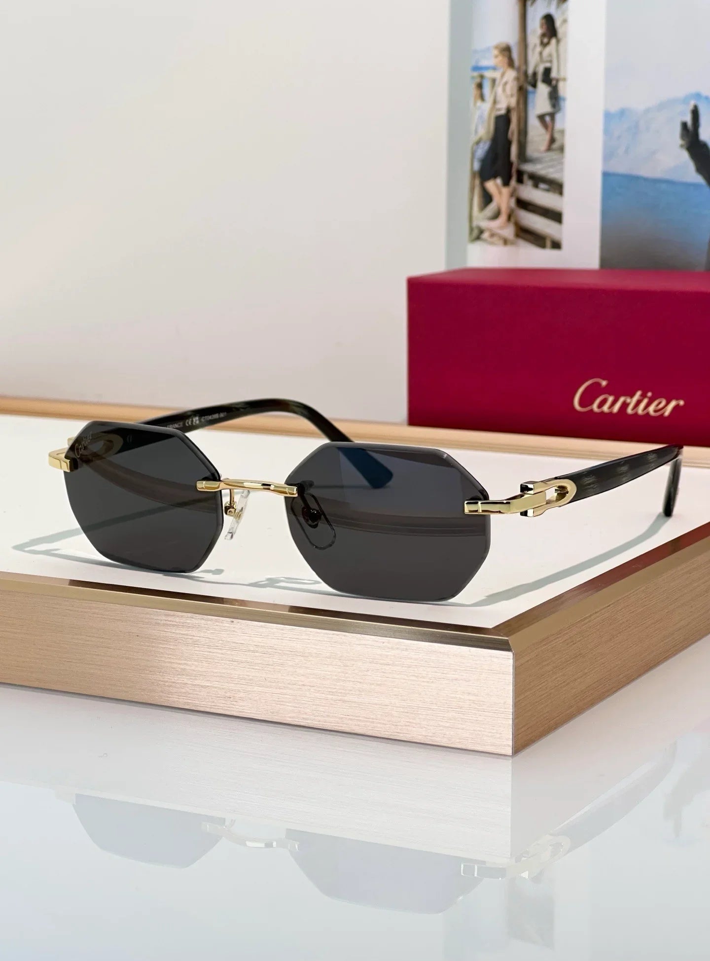 Cartier CT0439S Unisex Sunglasses & Eyeglasses $3495 ✨