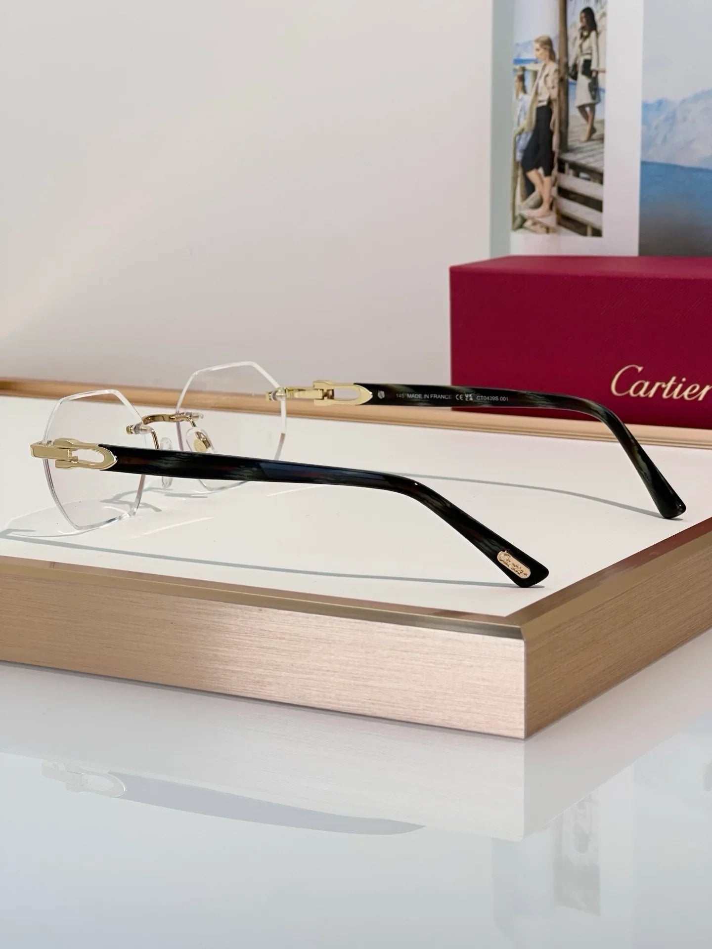 Cartier CT0439S Unisex Sunglasses & Eyeglasses $3495 ✨