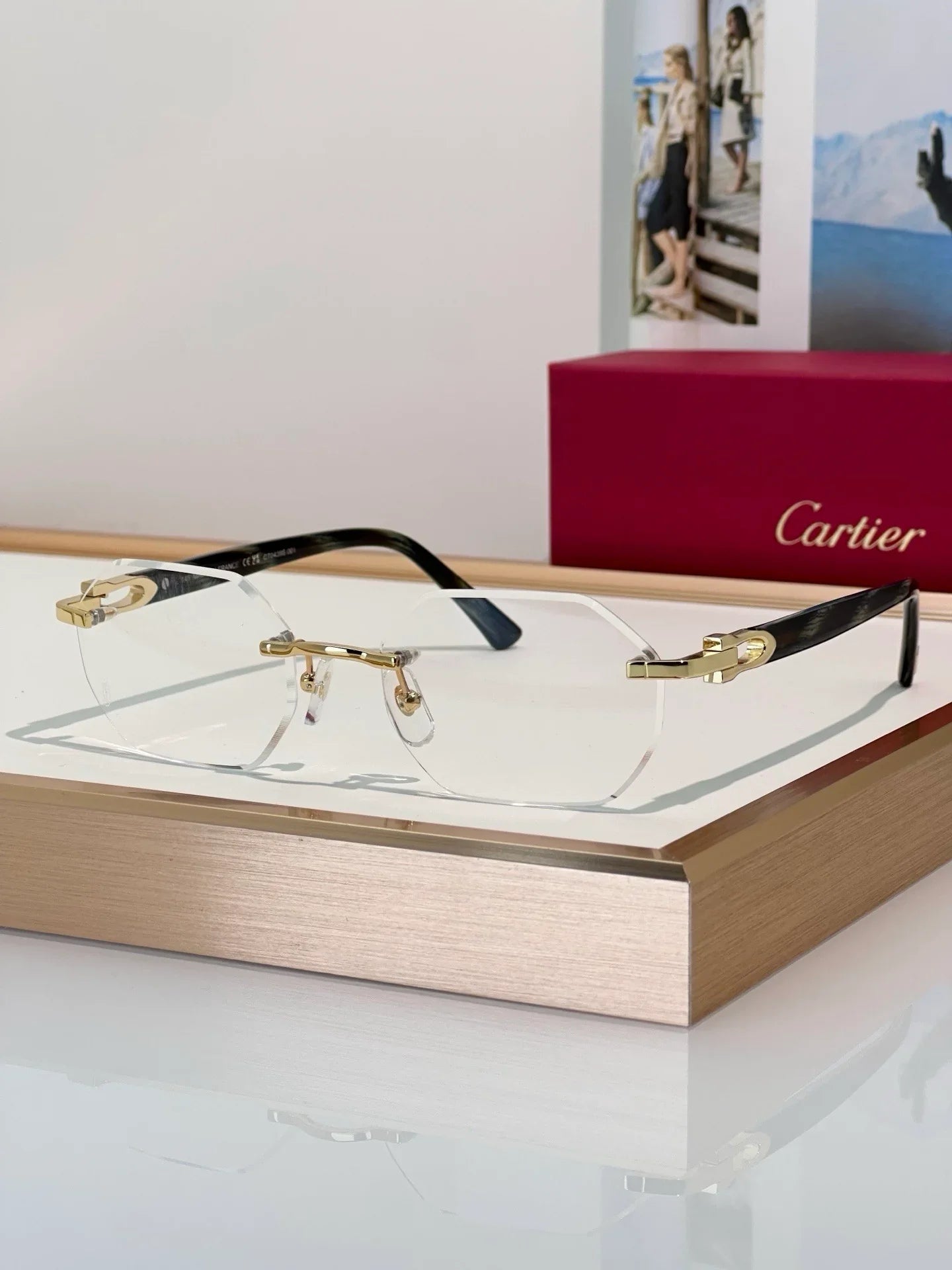 Cartier CT0439S Unisex Sunglasses & Eyeglasses $3495 ✨