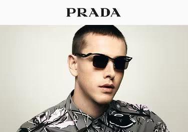 PRADA PR A15S - BLACK-PEACH-GREEN | SUNGLASSES Unisex 🟥