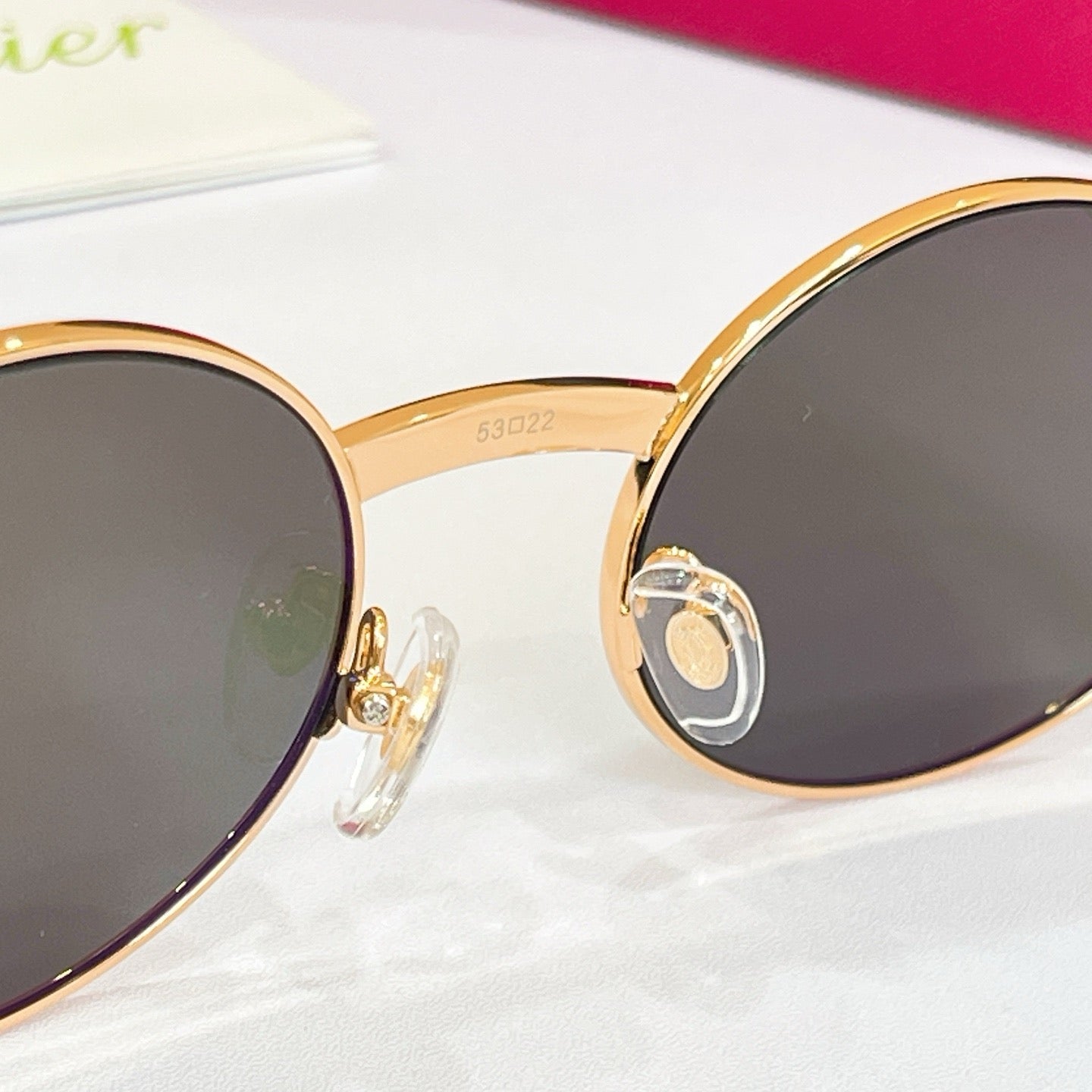 Cartier Première Round-Frame Gold-Tone and Wood CT0464S Sunglasses 🐆 $3500