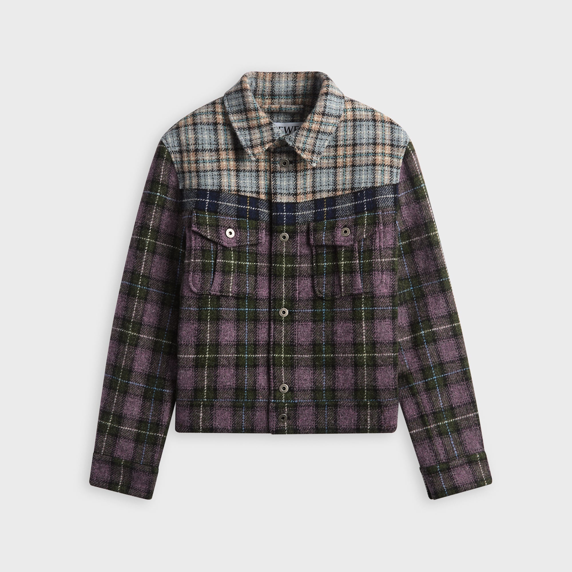 Loewe Trucker Jacket - Pink / Blue