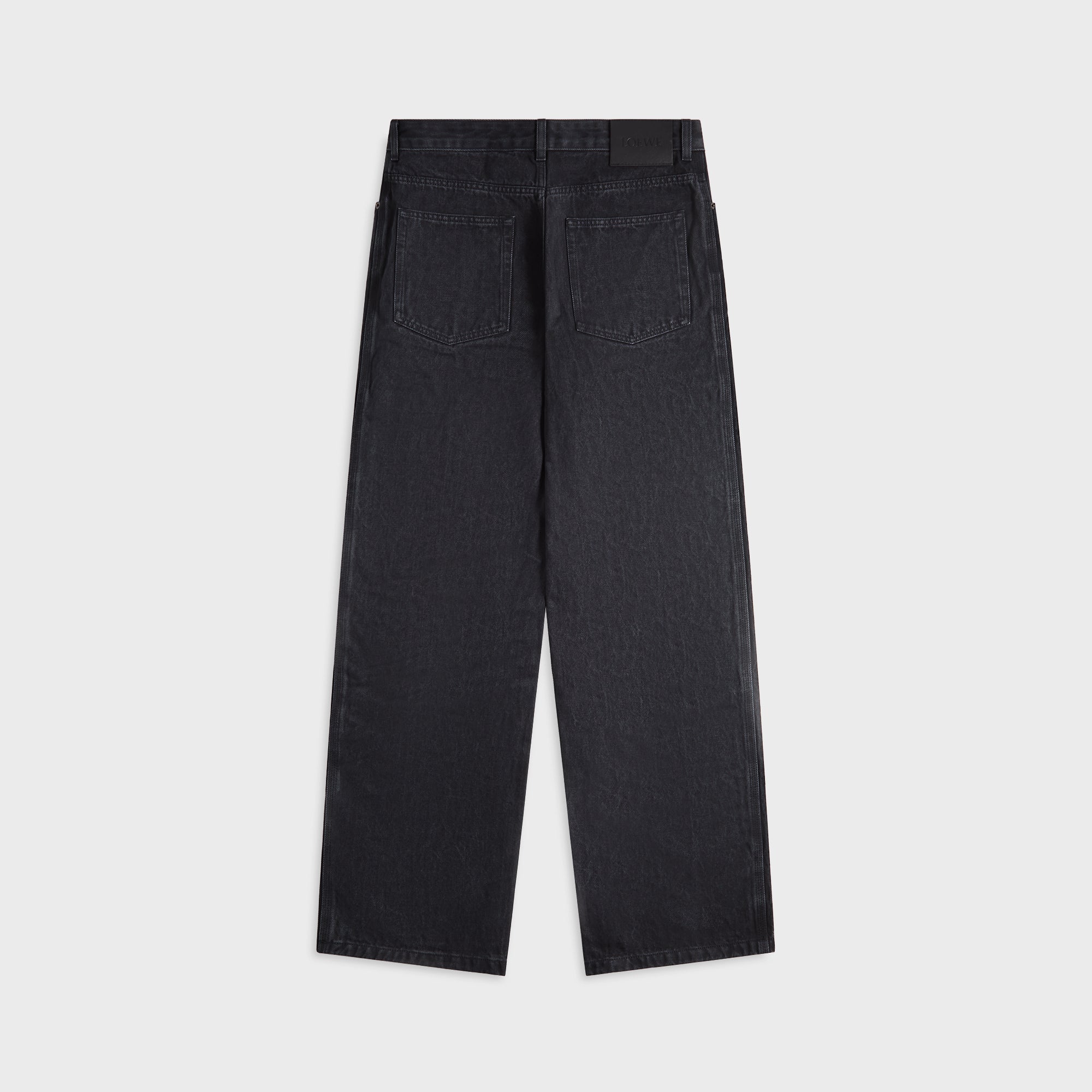 Loewe Anagram Baggy Jeans - Black
