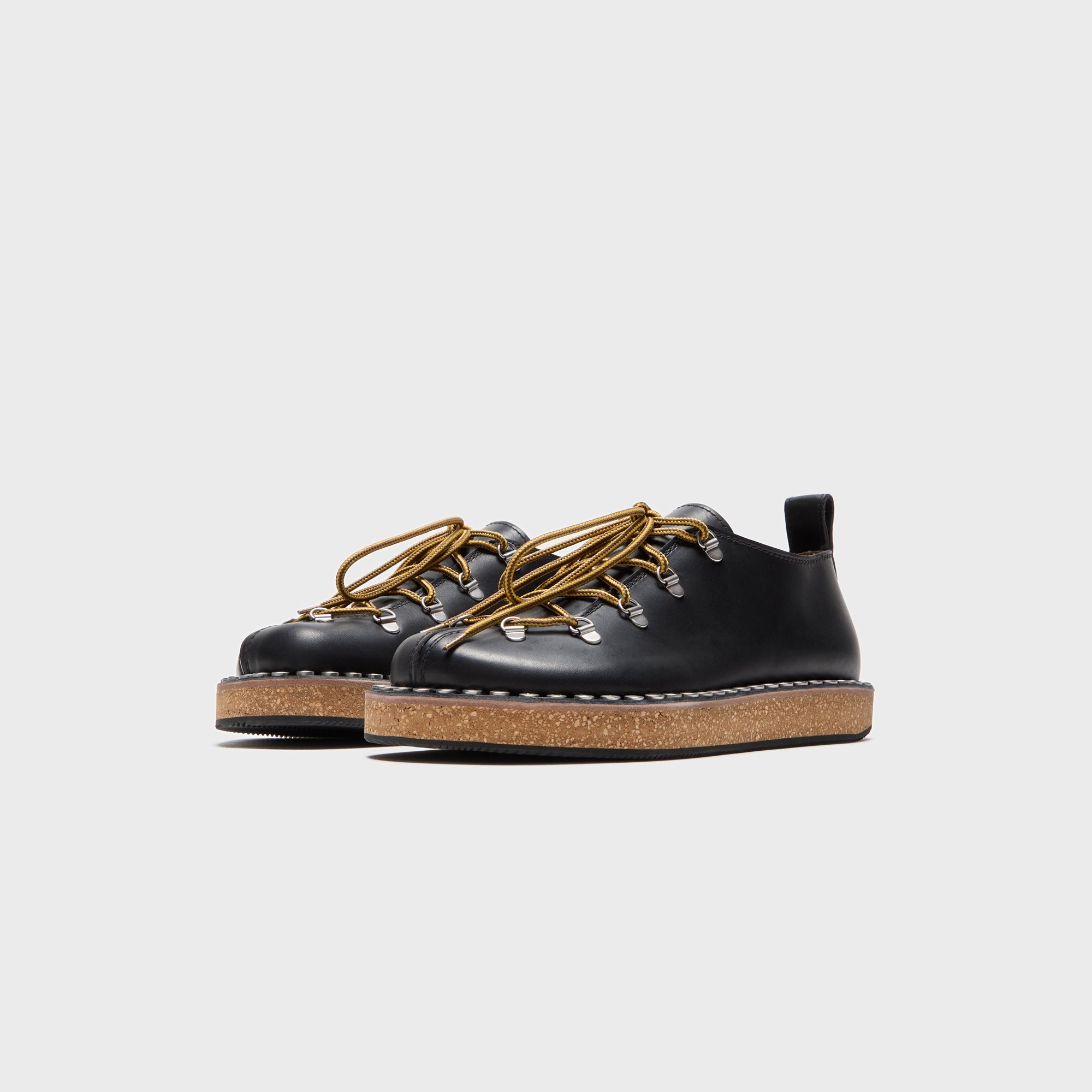 Loewe Rivet Hiking Lace-Up - Black