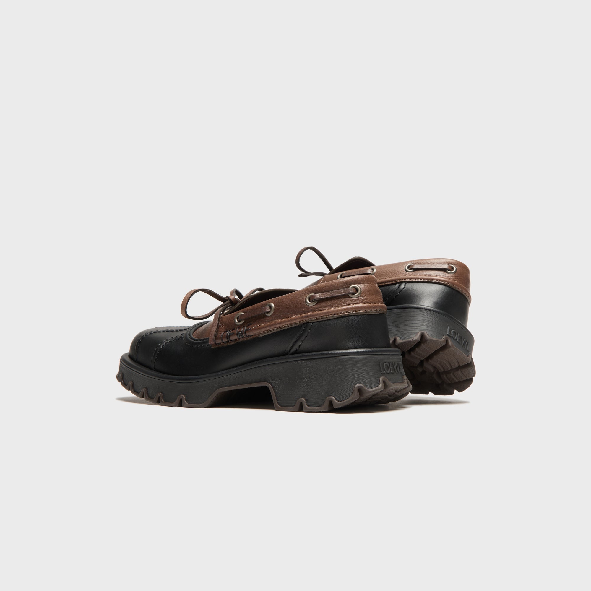 Loewe Bobby Derby - Black / Cacao