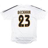 2004-05 REAL MADRID BECKHAM RETRO VINTAGE JERSEY