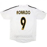 2004-05 REAL MADRID RONALDO RETRO VINTAGE JERSEY