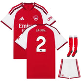 Maillot Arsenal Kit Enfant Domicile 2026 2027 Saliba