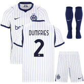 Inter Milan Kids Away Kit 2026-2027 Dumfries