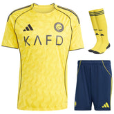 Al Nassr Home Kit Kids Jersey 2025 2026