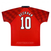 1996-98 Retro Vintage Manchester United Home Beckham Shirt