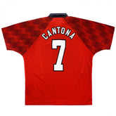 1996-98 Manchester United Home Cantona Retro Vintage Shirt