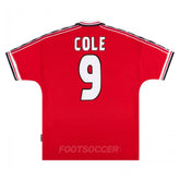 1998-00 Manchester United Home Cole Retro Vintage Shirt
