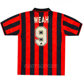 1995-96 AC Home WEAH Milan Retro Vintage Shirt