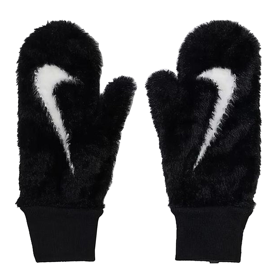 PLUSH KNIT MITTENS