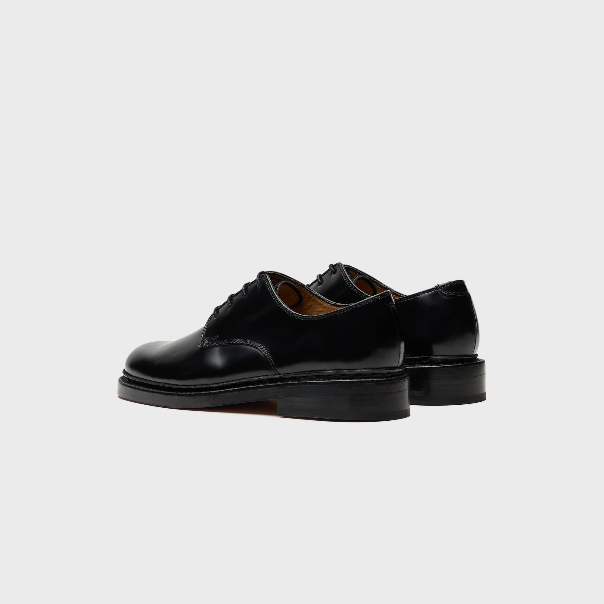 Our Legacy Uniform Parade Derby - Black Leather