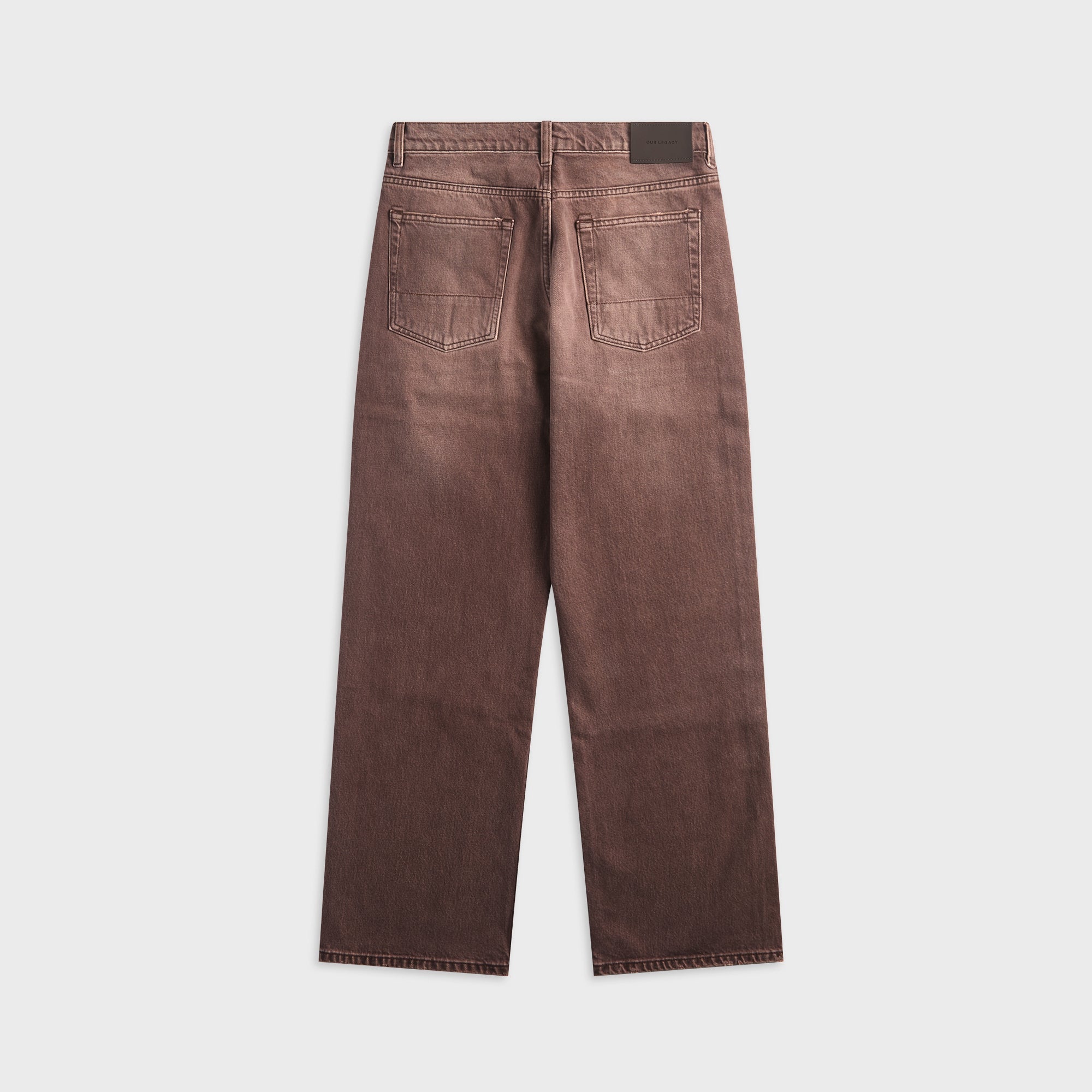 Our Legacy Third Cut Jeans - Overdyed Choco Melon