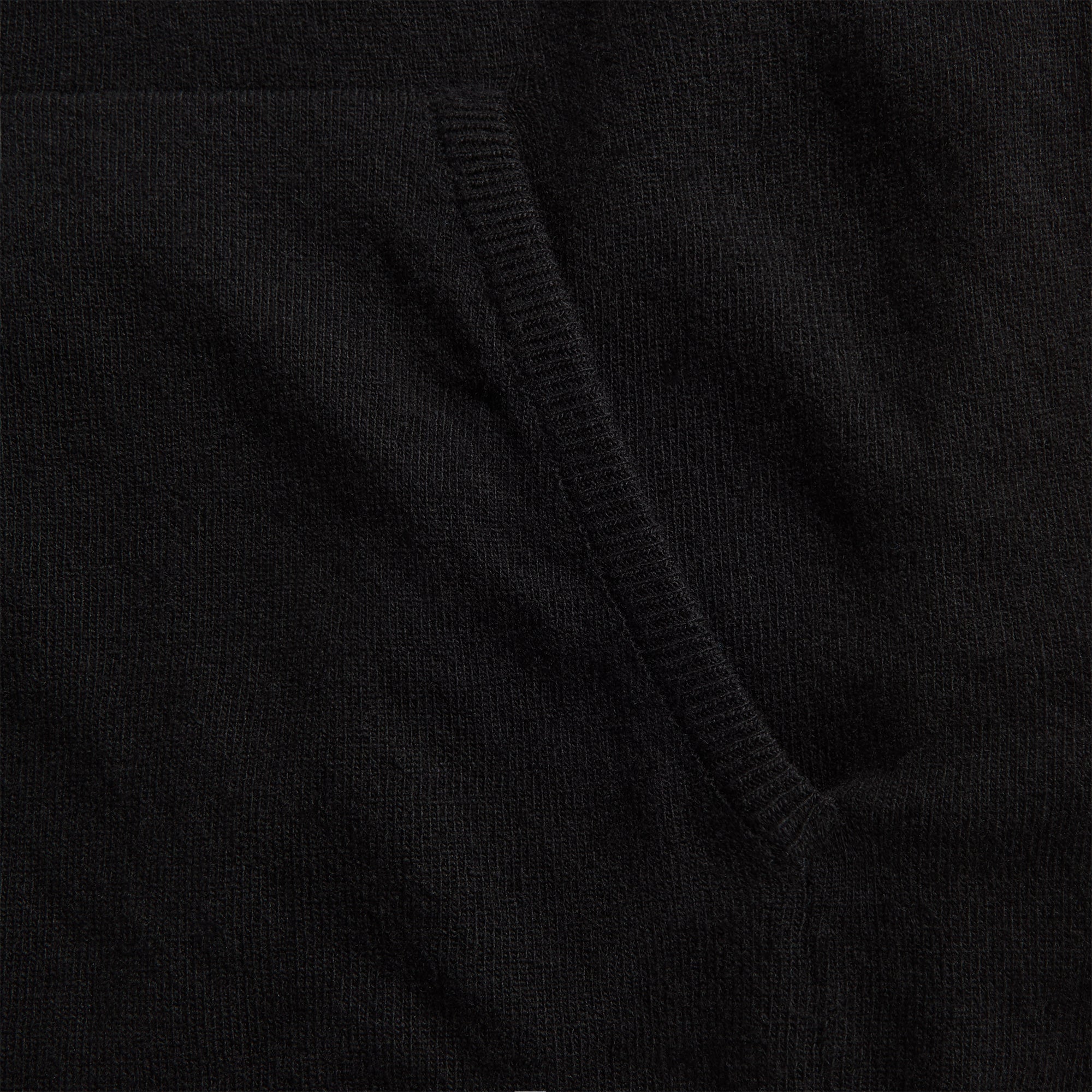 Our Legacy Knitted Hoodie - Black Cherub Wool