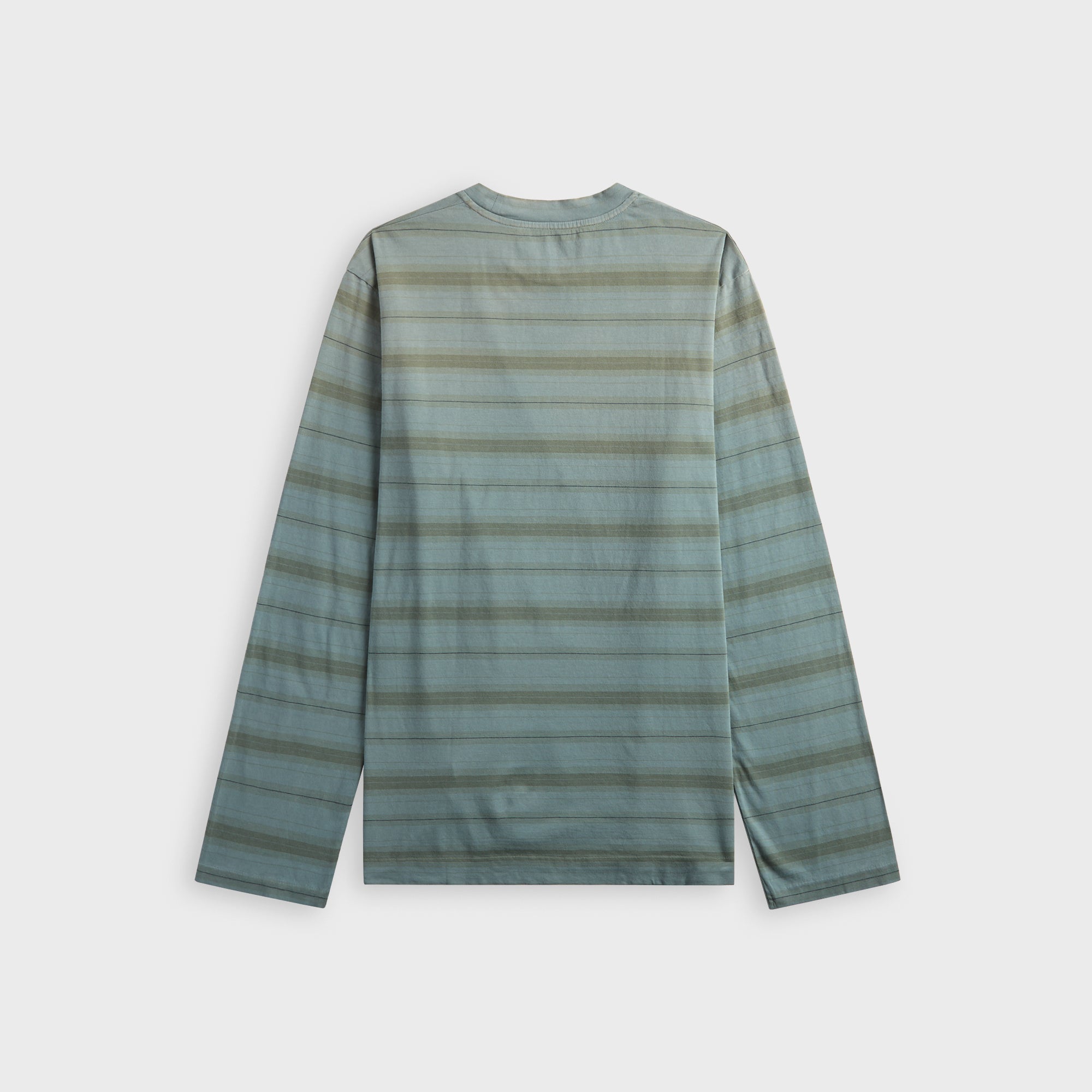 Our Legacy Box Long Sleeve Tee - Spray Fade Ghost Stripe