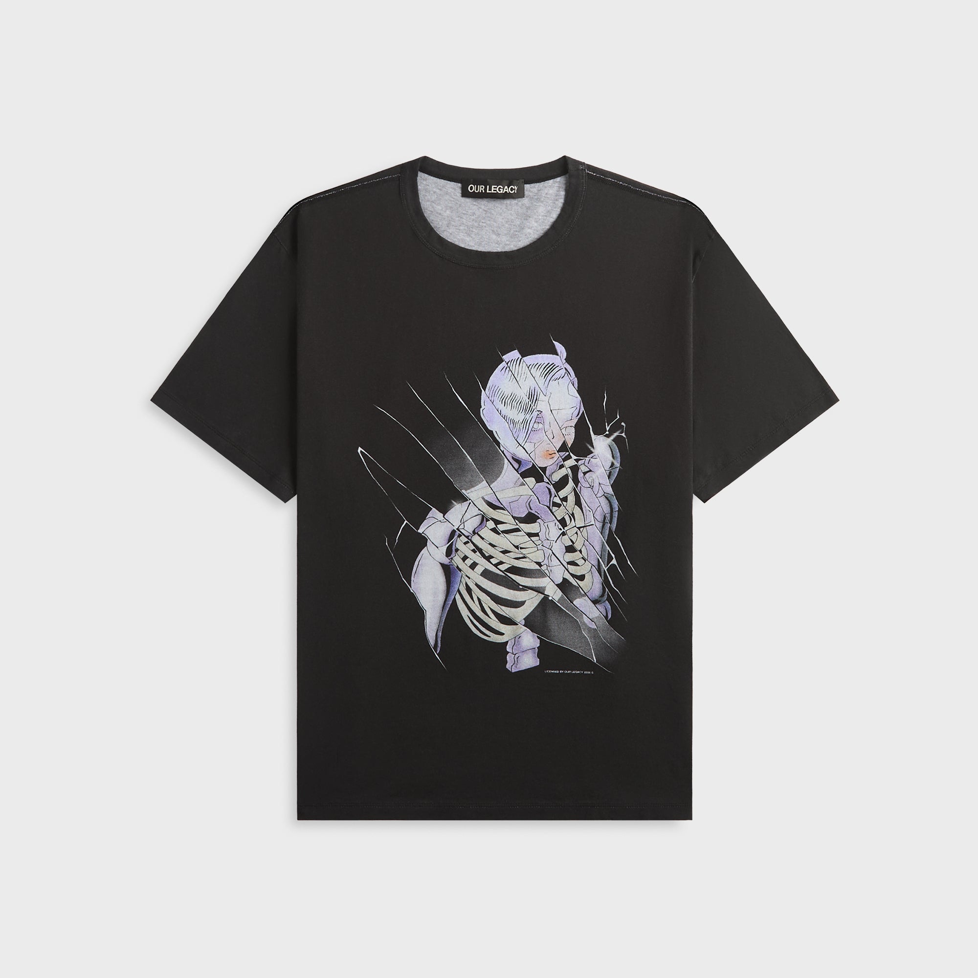 Our Legacy New Box Tee - Cybernetic Angel Print