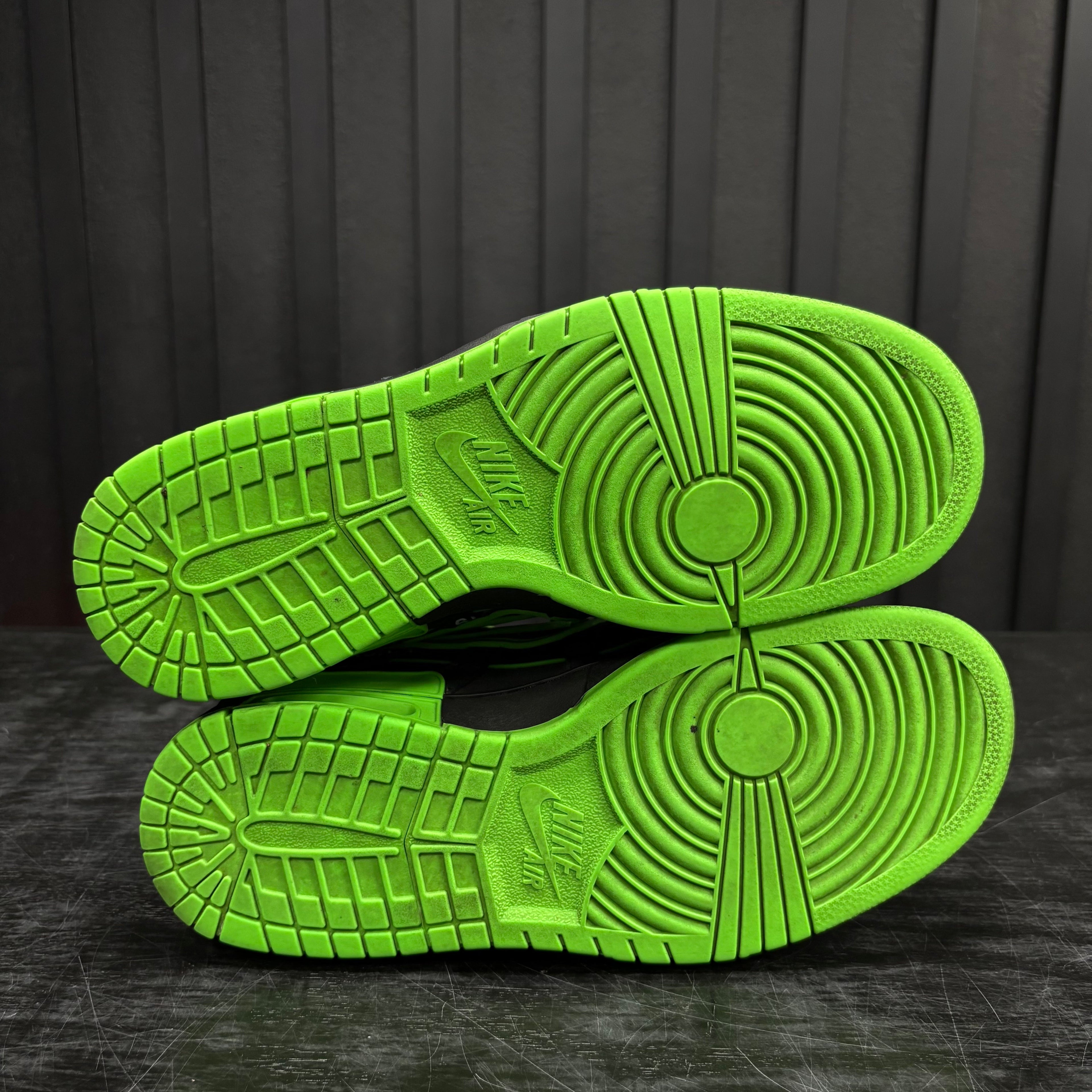 Nike Air Rubber Dunk Off-White Green Strike - Used - 4379