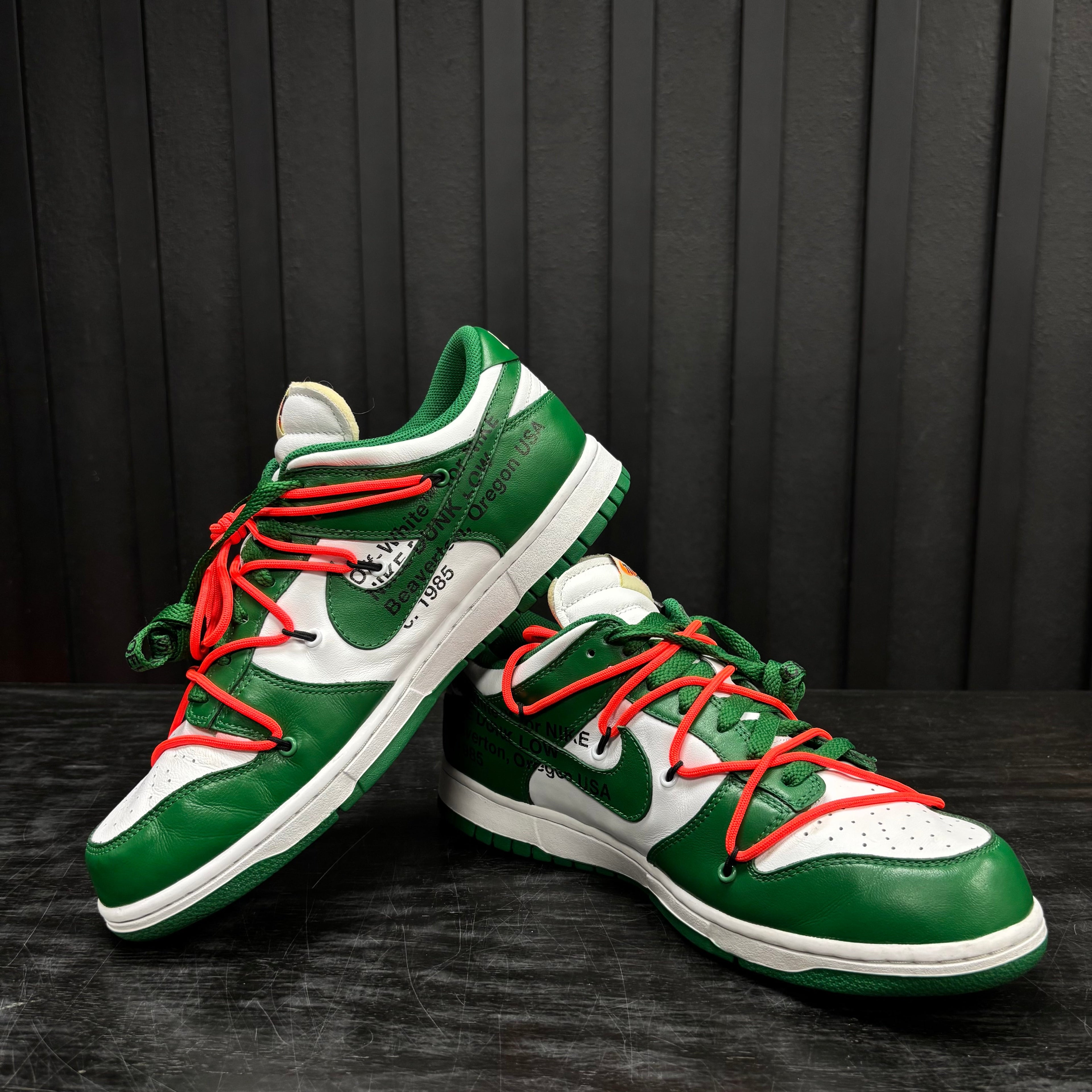 Nike Dunk Low Off-White Pine Green - Used - 4394