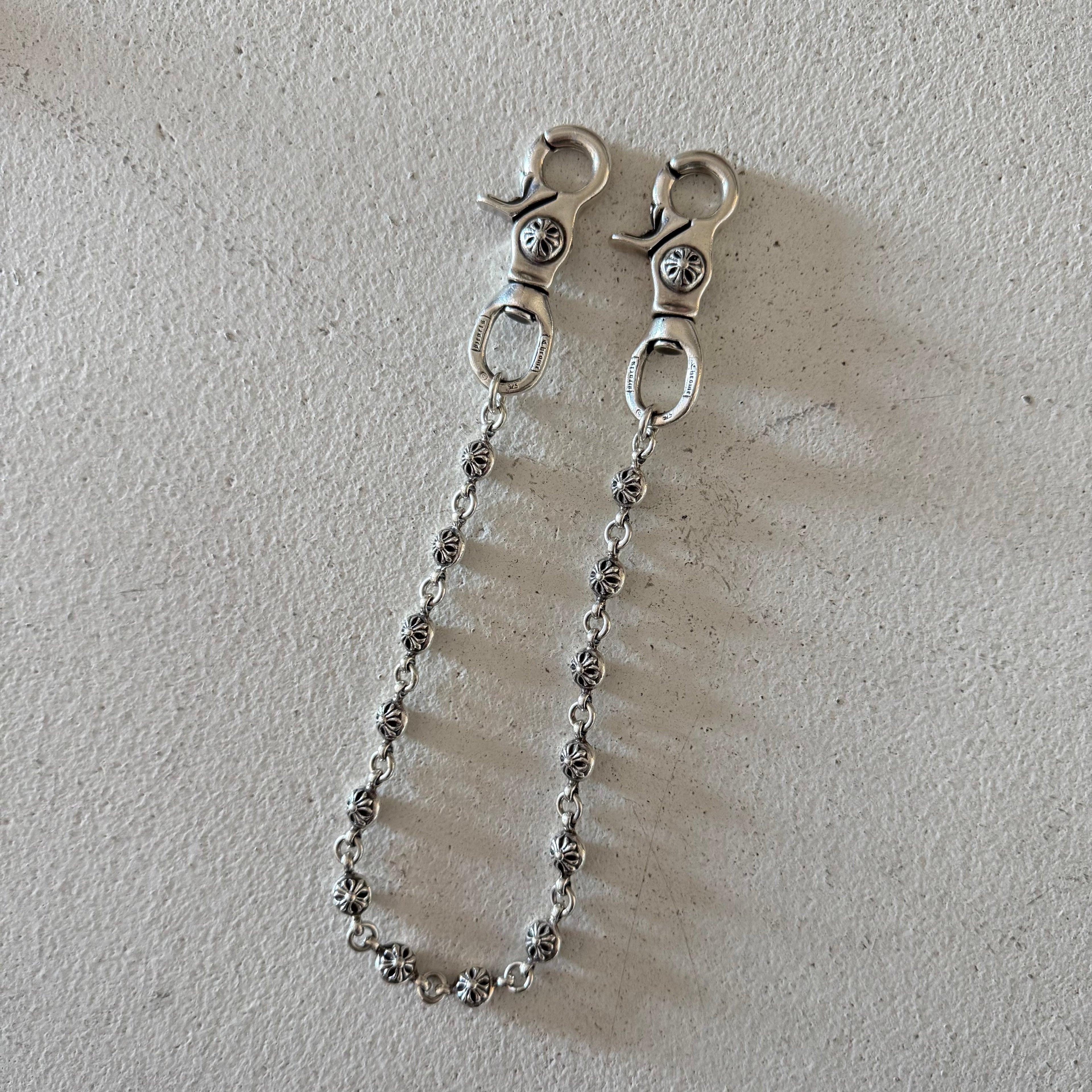 Chrome Hearts Cross Ball Wallet Chain