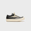 Rick Owens WMNS Black Temple Vintage Sneaks – Pelle Black / Milk / Milk