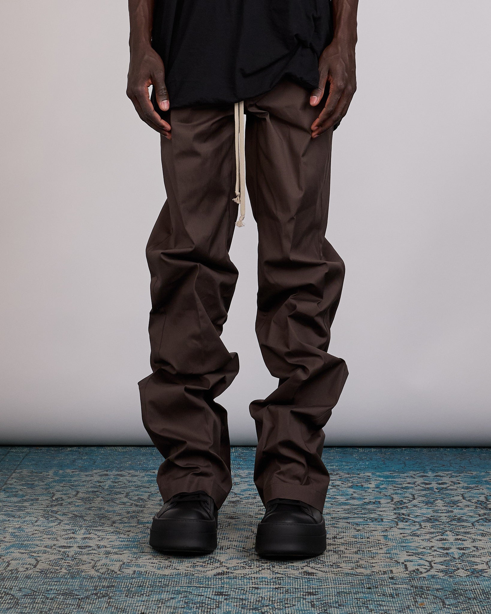 Rick Owens Drawstring Dietrich Pant TE Dark Dust