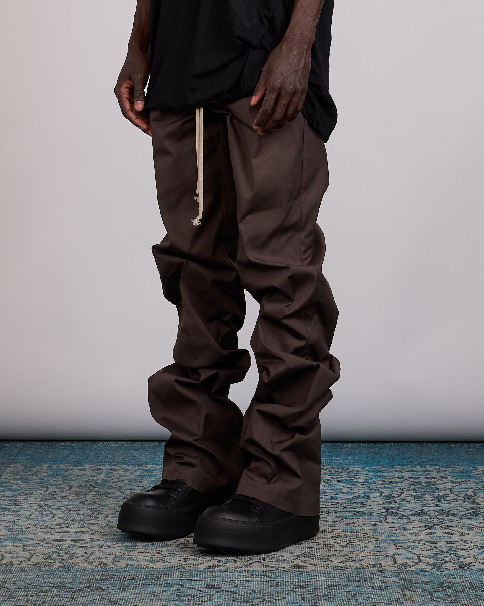 Rick Owens Drawstring Dietrich Pant TE Dark Dust