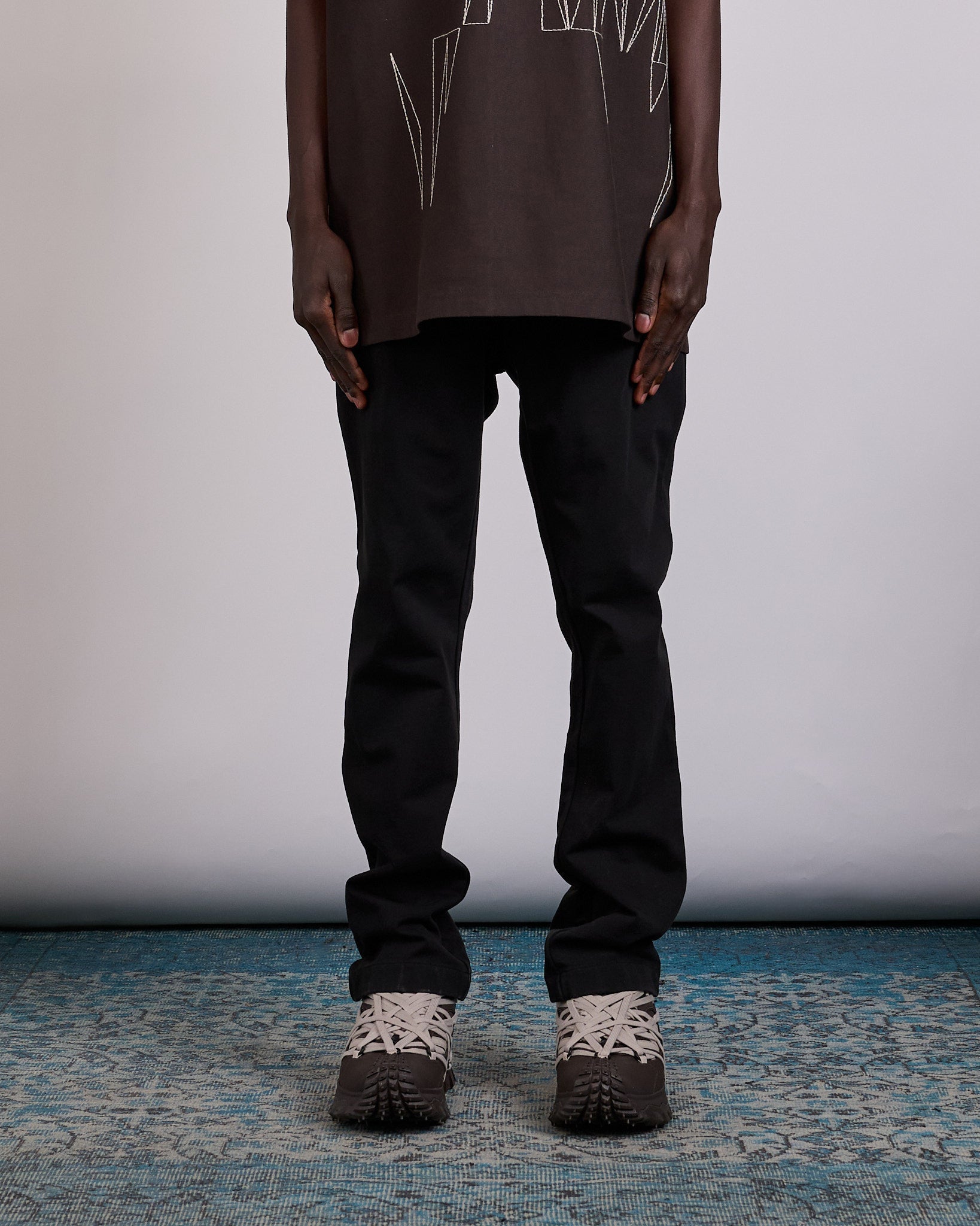 Rick Owens x Moncler Jogger Heavy Jersey Pant Black